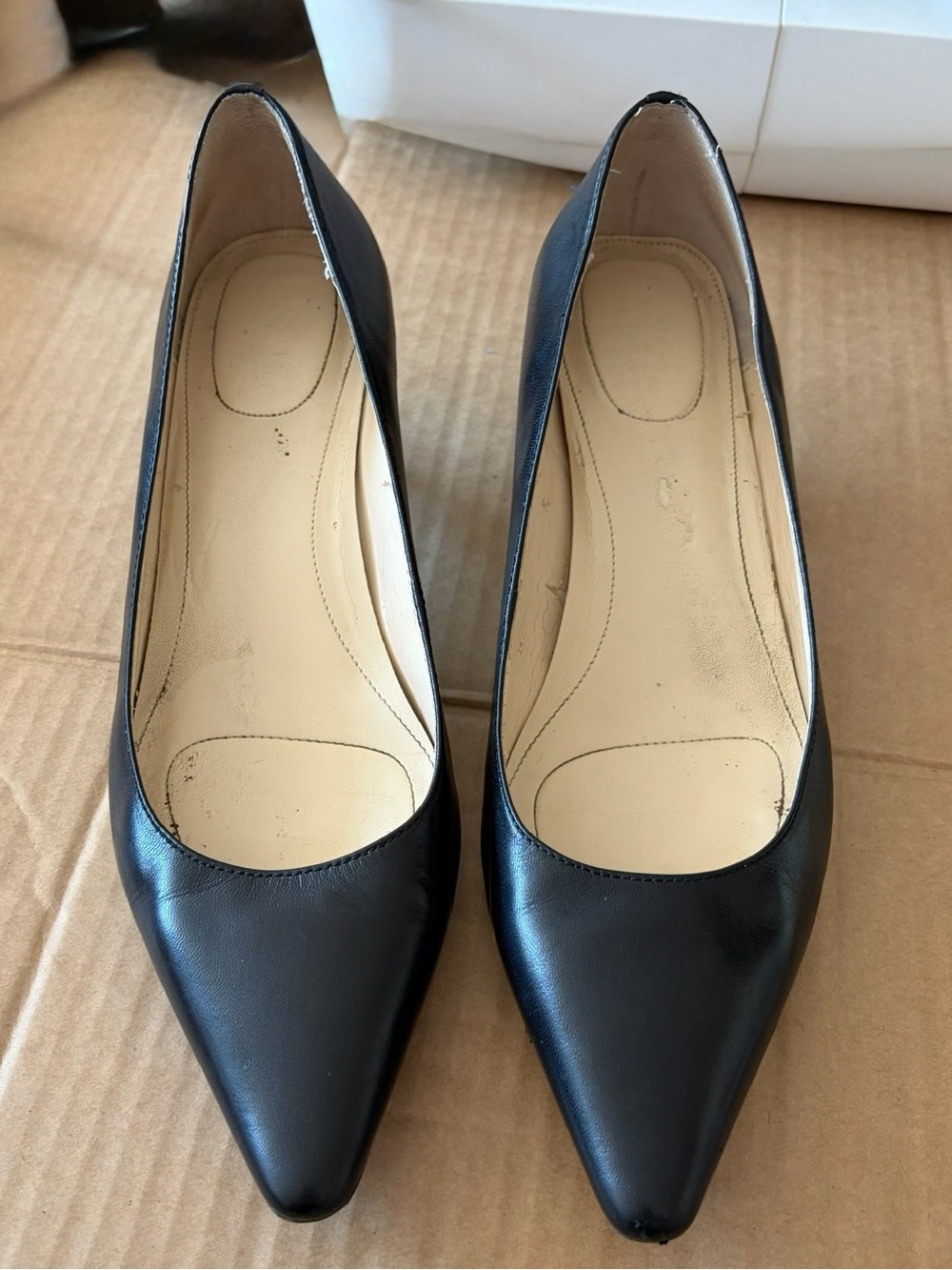 Calvin Klein Diema Black Women's Kitten Heel Pumps - Picture 6 of 6